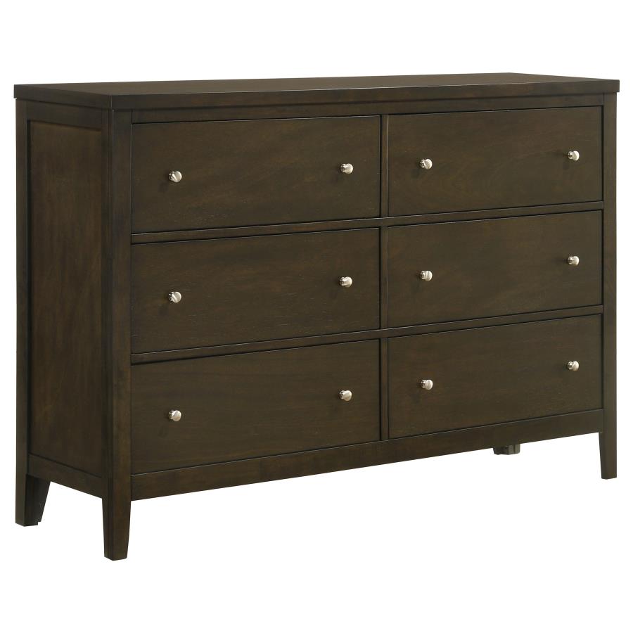 Wilkes 4-piece Queen Bedroom Set Dark Cocoa - 224421Q-S4