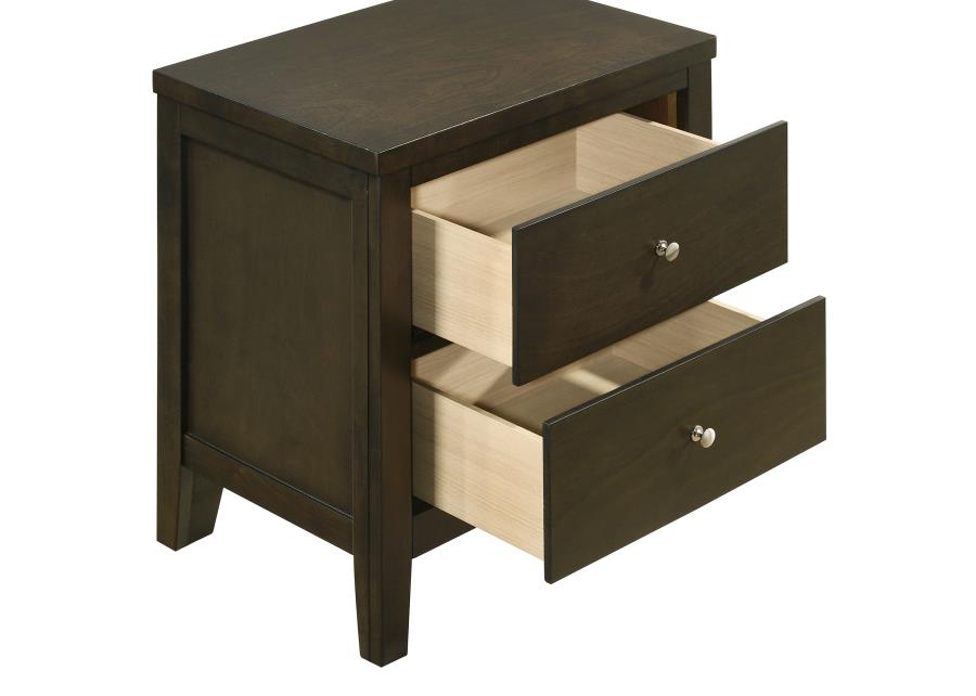 Wilkes 4-piece Twin Bedroom Set Dark Cocoa - 224421T-S4