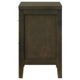 Wilkes 2-drawer Nightstand Bedside Table Dark Cocoa - 224422