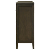 Wilkes 6-drawer Dresser Cabinet Dark Cocoa - 224423