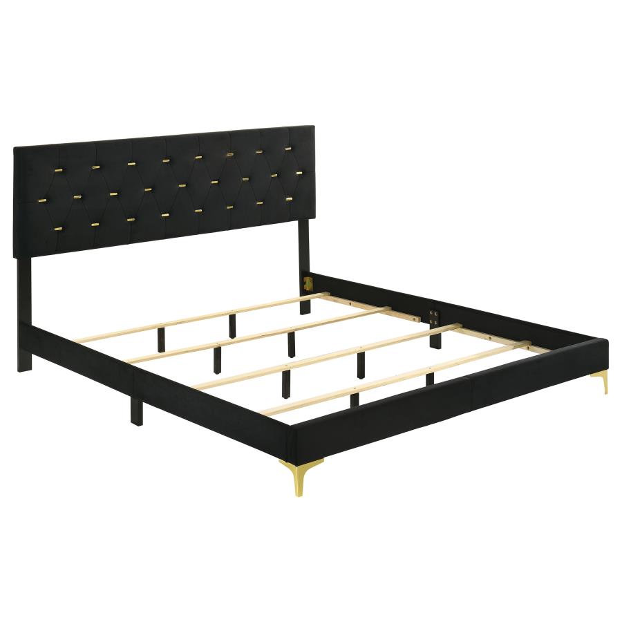 Kendall 5-piece California King Bedroom Set Black - 224451KW-S5
