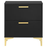 Kendall 2-drawer Nightstand Black - 224452