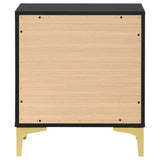 Kendall 2-drawer Nightstand Black - 224452