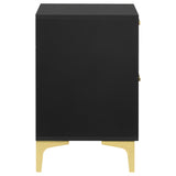 Kendall 2-drawer Nightstand Black - 224452