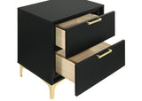 Kendall 2-drawer Nightstand Black - 224452