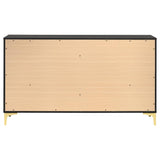 Kendall 6-drawer Dresser Black - 224453