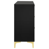 Kendall 6-drawer Dresser Black - 224453