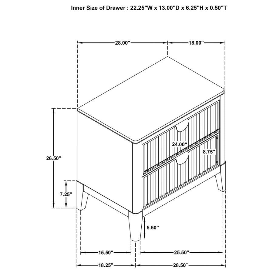 Brookmead 4-piece Upholstered Eastern King Bedroom Set Black - 224710KE-S4