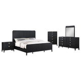Brookmead 5-piece California King Bedroom Set Black - 224711KW-S5