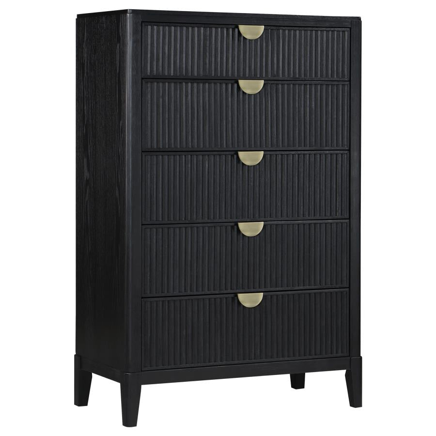 Brookmead 5-piece Queen Bedroom Set Black - 224711Q-S5