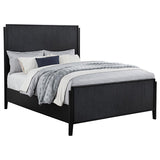 Brookmead Wood Queen Panel Bed Black - 224711Q