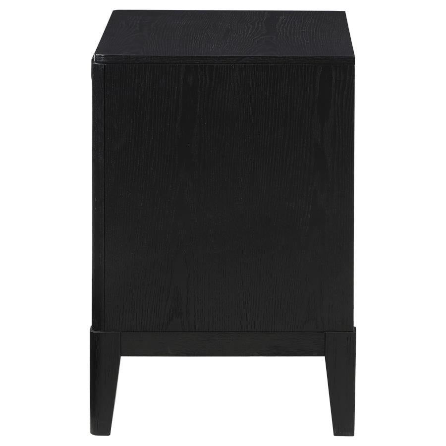 Brookmead 2-drawer Nightstand Black - 224712