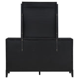Brookmead 8-drawer Dresser with Mirror Black - 224713M
