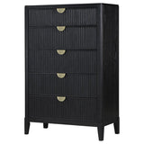Brookmead 5-drawer Bedroom Chest Black - 224715