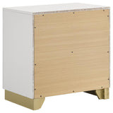 Caraway 4-piece California King Bedroom Set White - 224771KW-S4