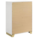 Caraway 5-piece Queen Bedroom Set White - 224771Q-S5