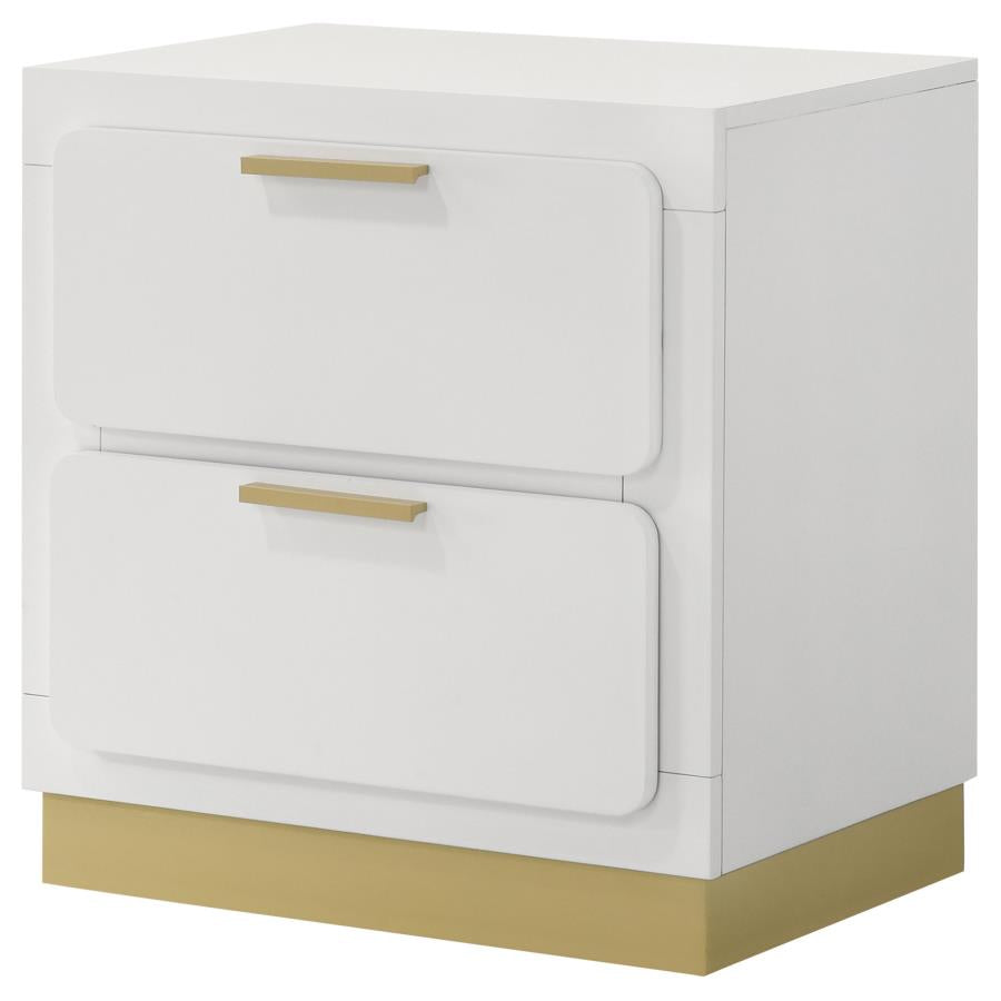 Caraway 2-drawer Nightstand White - 224772