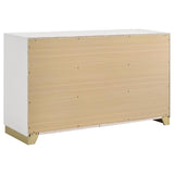 Caraway 6-drawer Dresser White - 224773