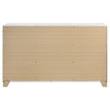 Caraway 6-drawer Dresser White - 224773