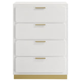 Caraway 4-drawer Bedroom Chest White - 224775