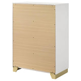 Caraway 4-drawer Bedroom Chest White - 224775