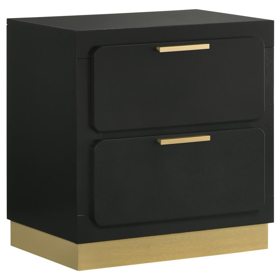 Caraway 4-piece Queen Bedroom Set Black - 224781Q-S4