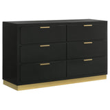 Caraway 4-piece Queen Bedroom Set Black - 224781Q-S4
