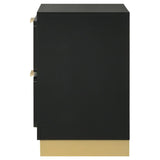 Caraway 2-drawer Nightstand Black - 224782