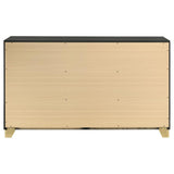 Caraway 6-drawer Dresser Black - 224783
