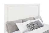Marielle 5-piece Eastern King Bedroom Set Distressed White - 224841KE-S5