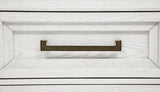 Marielle 5-piece Cal King Bedroom Set Distressed White - 224841KW-S5