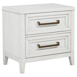 Marielle 4-piece Queen Bedroom Set Distressed White - 224841Q-S4