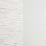 Marielle Queen Upholstered Panel Bed Distressed White - 224841Q