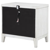 Marielle 2-drawer Nightstand Bedside Table Distressed White - 224842
