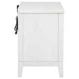 Marielle 2-drawer Nightstand Bedside Table Distressed White - 224842