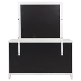 Marielle 6-drawer Dresser with Mirror Distressed White - 224843M