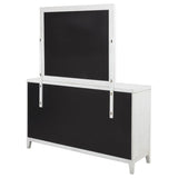 Marielle 6-drawer Dresser with Mirror Distressed White - 224843M