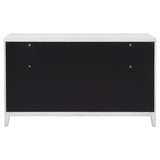 Marielle 6-drawer Bedroom Dresser Distressed White - 224843