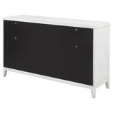 Marielle 6-drawer Bedroom Dresser Distressed White - 224843