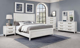 Marielle 6-drawer Bedroom Dresser Distressed White - 224843