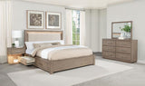 Kenora 4-piece California King Bedroom Set Barley Brown - 224850KW-S4