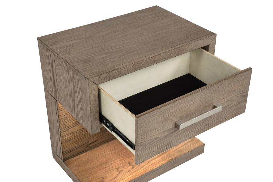 Kenora 4-piece California King Bedroom Set Barley Brown - 224850KW-S4