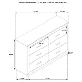 Kenora 4-piece California King Bedroom Set Barley Brown - 224850KW-S4