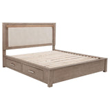 Kenora 5-piece California King Bedroom Set Barley Brown - 224850KW-S5