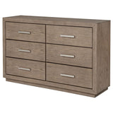 Kenora 6-drawer Dresser Barley Brown - 224853