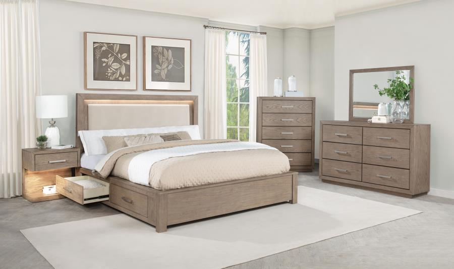 Kenora 6-drawer Dresser Barley Brown - 224853