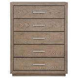 Kenora 5-drawer Bedroom Chest Barley Brown - 224855