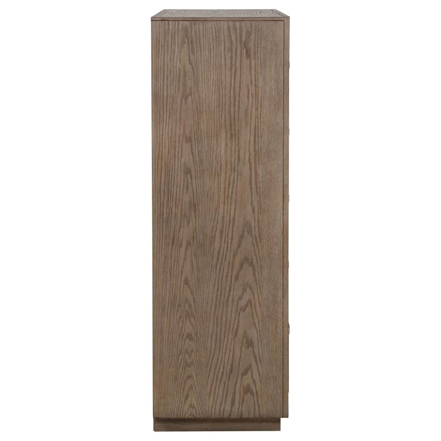 Kenora 5-drawer Bedroom Chest Barley Brown - 224855