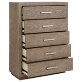 Kenora 5-drawer Bedroom Chest Barley Brown - 224855