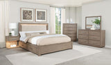 Kenora 5-drawer Bedroom Chest Barley Brown - 224855